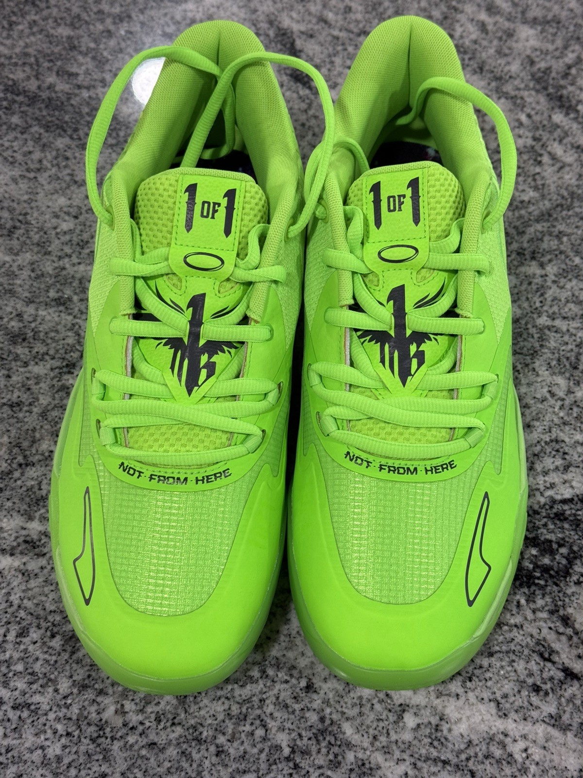 Puma MB.01 Low  US 13 Men's Green Gecko Basketball LaMelo Ball 1 - 376941-07 New thumbnail 5