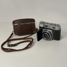 Kodak Retina IIIC 35mm Film Camera Vintage with Leather Case Untested