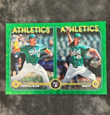 2024 Topps Update Series - Rookie Combo Green Crackle - Ferguson & Bido /499