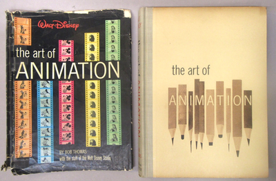 1958 Walt Disney THE ART OF ANIMATION Bob Thomas 1st Edition