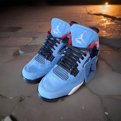 Rare DS New Jordan 4 Travis Scott Cactus Jack 2018 sz 9 Authentic 