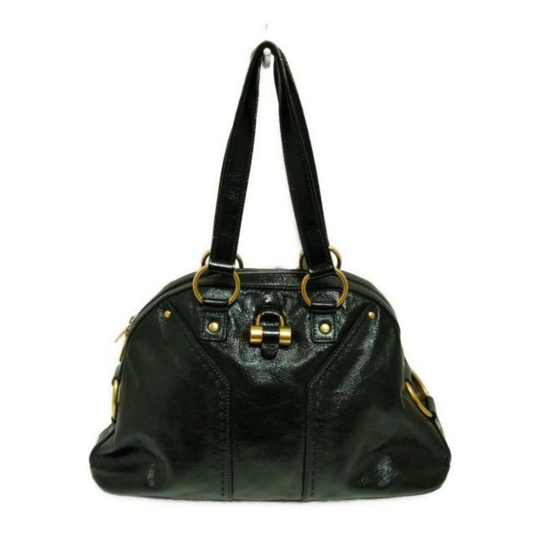 Yves Saint Laurent Black Leather Handbag 156465