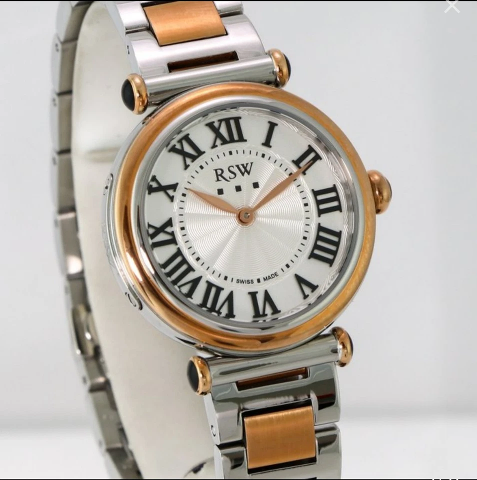 RSW • Reloj Suizo • Acero Inoxidable • PVD Oro Rosa • Cuarzo 33mm • 5ATM RSWL102 Foto 3 de 4