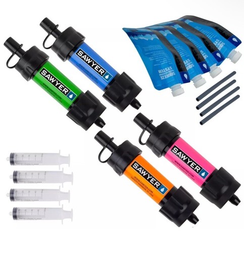 Sistema de filtración de agua Sawyer Products SP124 MINI, paquete de 4 de regalo, multicolor - Imagen 2 de 8