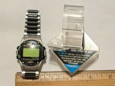 TIMEX ALTLANTIS 100 INDIGLO CHRONO ALARM TIMER NIGHT-MODE
