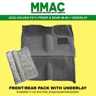 <!--F#f_0-->MOULDED CAR CARPET FITS (G22) HOLDEN FX FJ FRONT & REAR + UNDERLAY 48-56<!--F/-->
