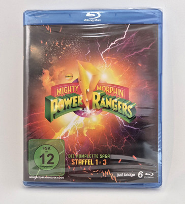 (Blu-Ray) Mighty Morphin Power Rangers - Komplette Saga [Staffel 1-3] RAR! 90er