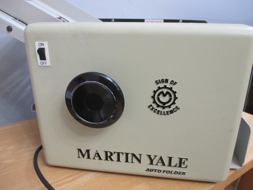 *Hat Probleme* Martin Yale CV7 Auto Ordner *Teile oder Reparatur* *knittert Papier* - Bild 2 von 16
