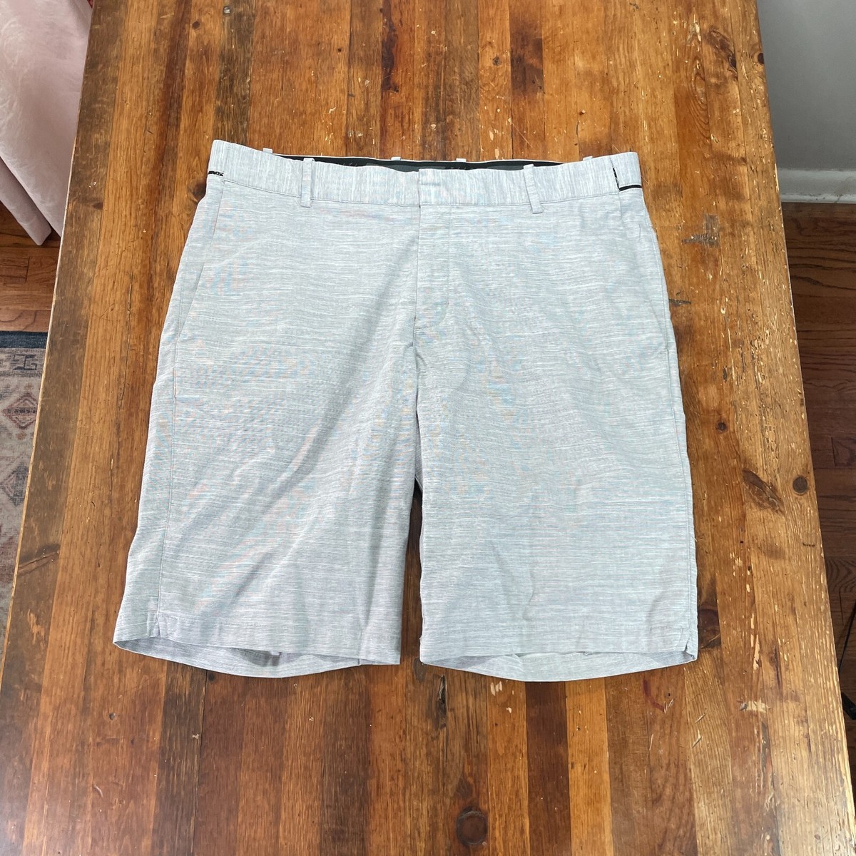 Nike Shorts Mens 34 Gray Golf Chino Lightweight Performance Casual