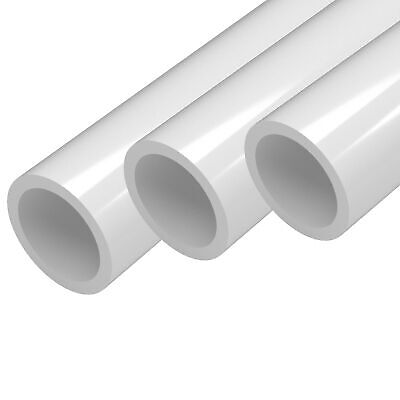 Black 3-PK Details about   1/2" Sch 40 Furniture Grade PVC Pipe 40"L FORMUFIT-Made in US 