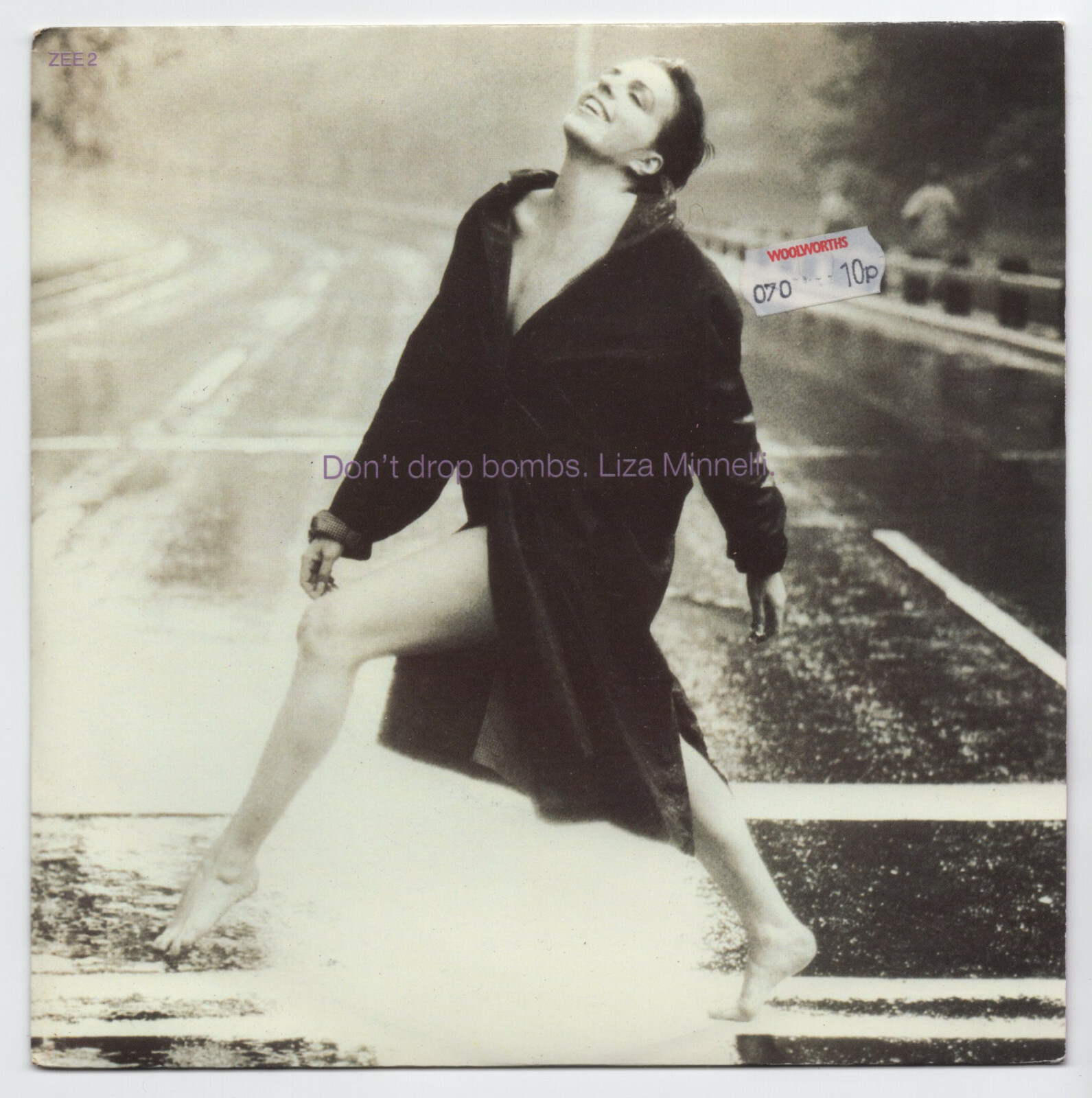 (U859) Liza Minnelli, Don't Drop Bombs - 1989 - 7 inch vinyl