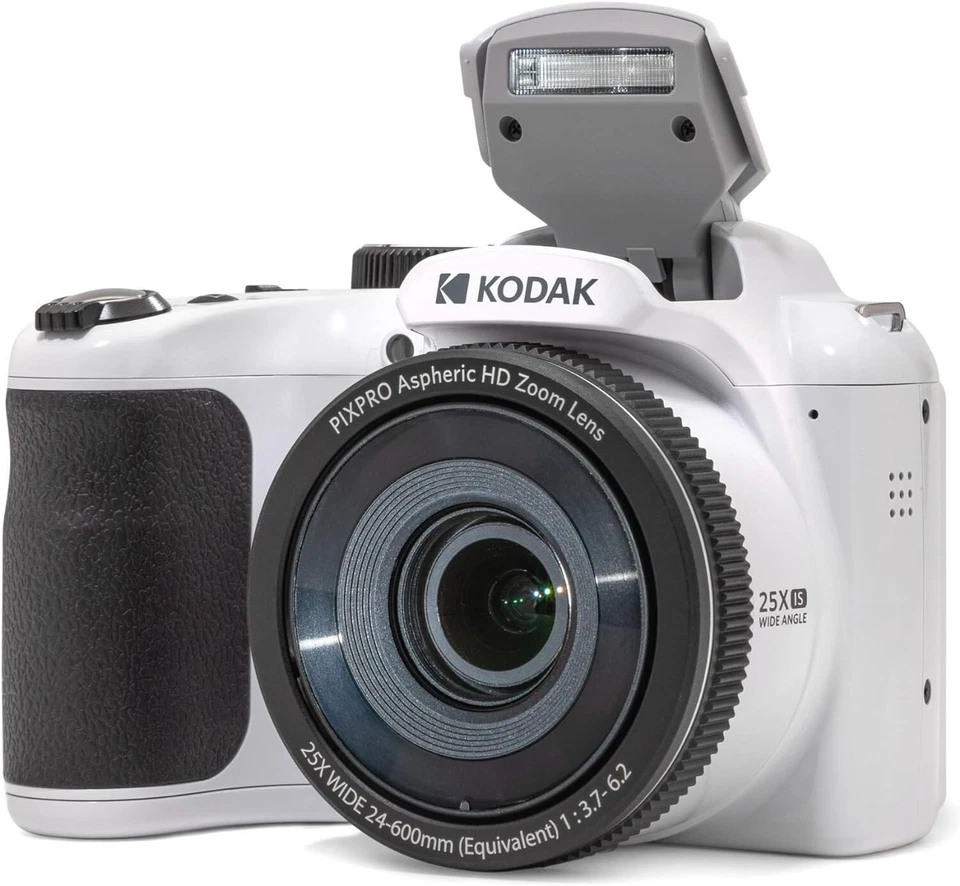 KODAK PIXPRO Astro Zoom AZ255-WHITE 16MP Digitalkamera  25-Fach optischem Zoom, - Bild 4 von 4