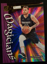 2022-23 Donruss Basketball Magicians Red Holo Luka Doncic # 7/15 SSP