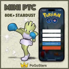 Pokémon PTC GO - Shiny Hitmonchan - 80K Stardust✨Read Description✨