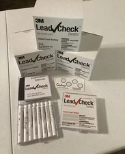 3M Lead Check Instant Lead Testing Swab Kits.  3 Boxes (144 Total Swabs). NEW
