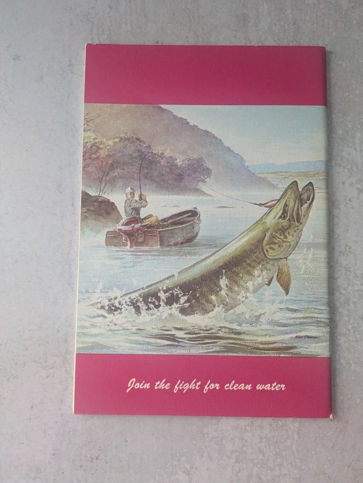 Guía de pescadores vintage de áreas de acceso a aguas de PA - Folleto de pesca Foto 2 de 4