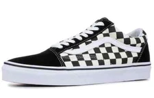MENS VANS OLD SKOOL PRIMARY CHECKER BOARD SZ 5.5 BLACK WHITE VN0A38G1P0S