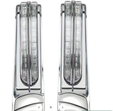 CIRO Filler Panel Accent Lights w/ LED Run/Turn/Brake Lights Chrome 40002