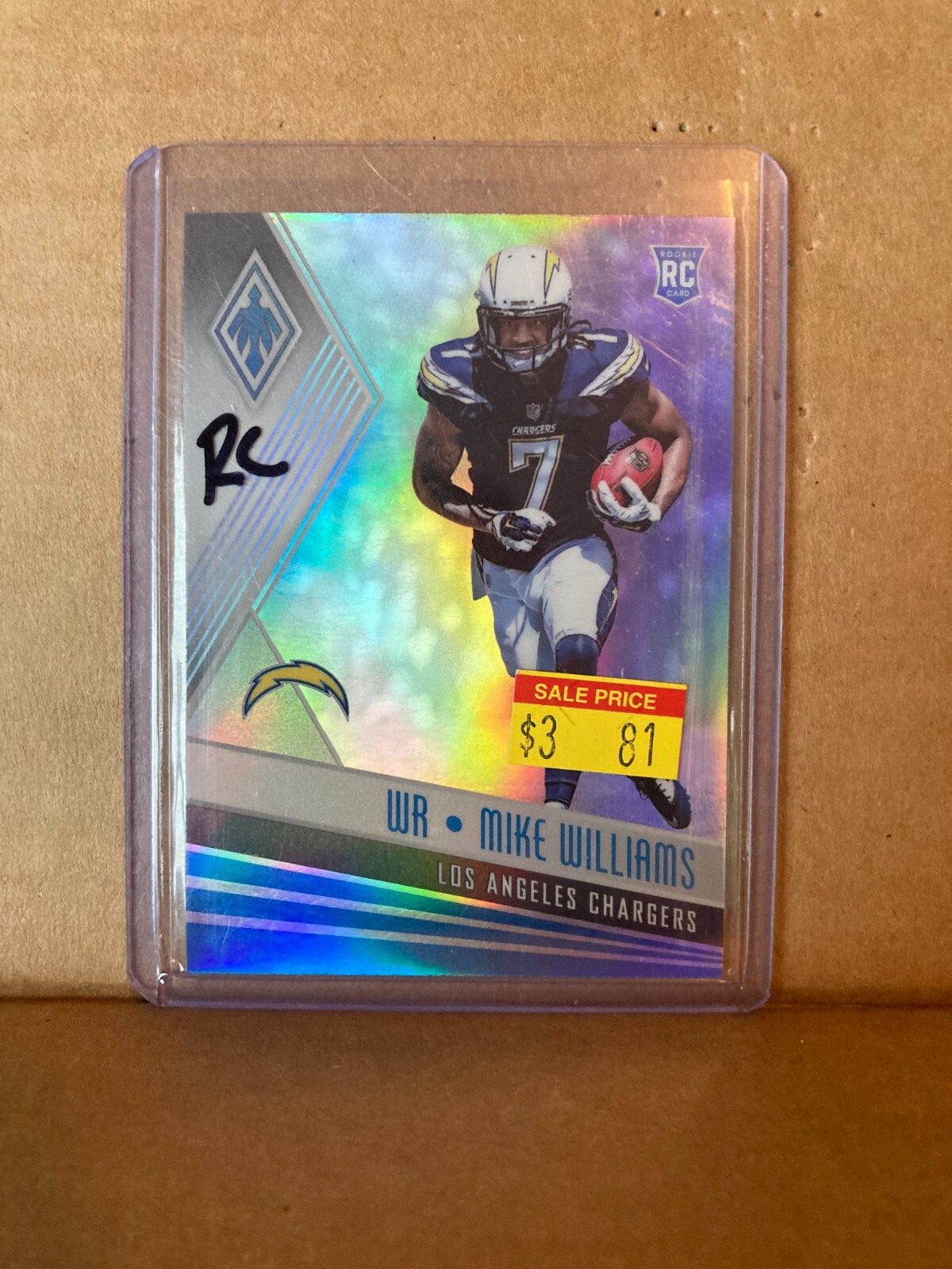 MIKE WILLIAMS 2017 PANINI PHOENIX ROOKIE RC #122