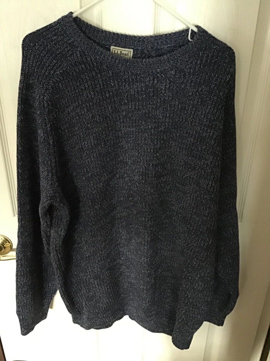 Ll bean blue jean best sale sweater