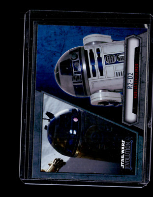 2016 Topps Star Wars Evolution - Blue Lightsaber #77 R2-D2