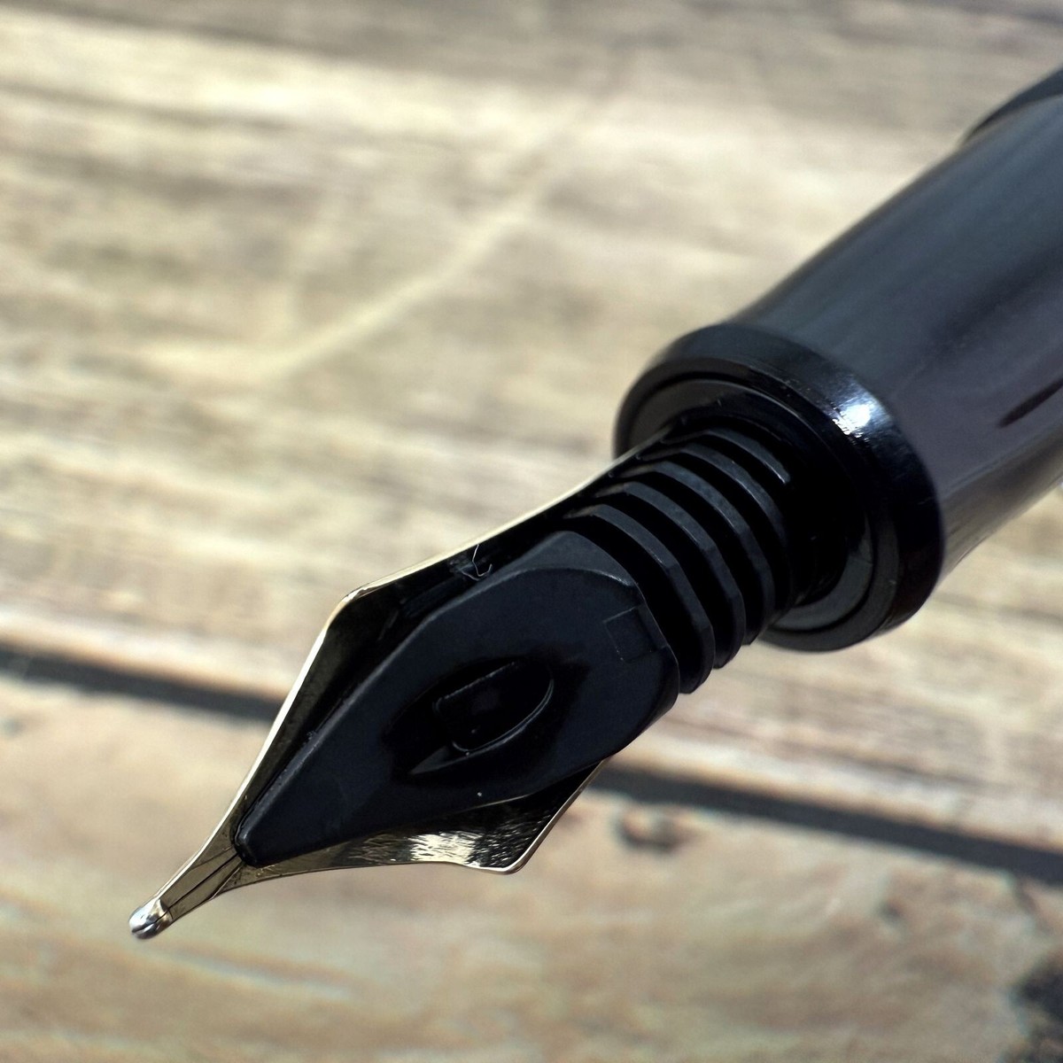 PILOT CUSTOM74 14k-585 GOLD NIB:M FOUNTAIN PEN VINTAGE JAPAN A350