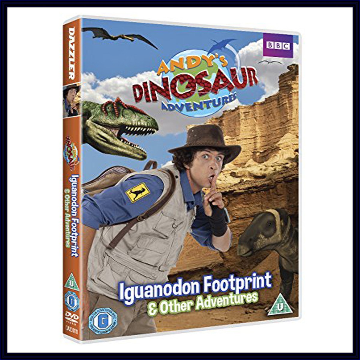 ANDYS DINOSAUR ADVENTURES - IGUANADON FOOTPRINT **BRAND NEW DVD