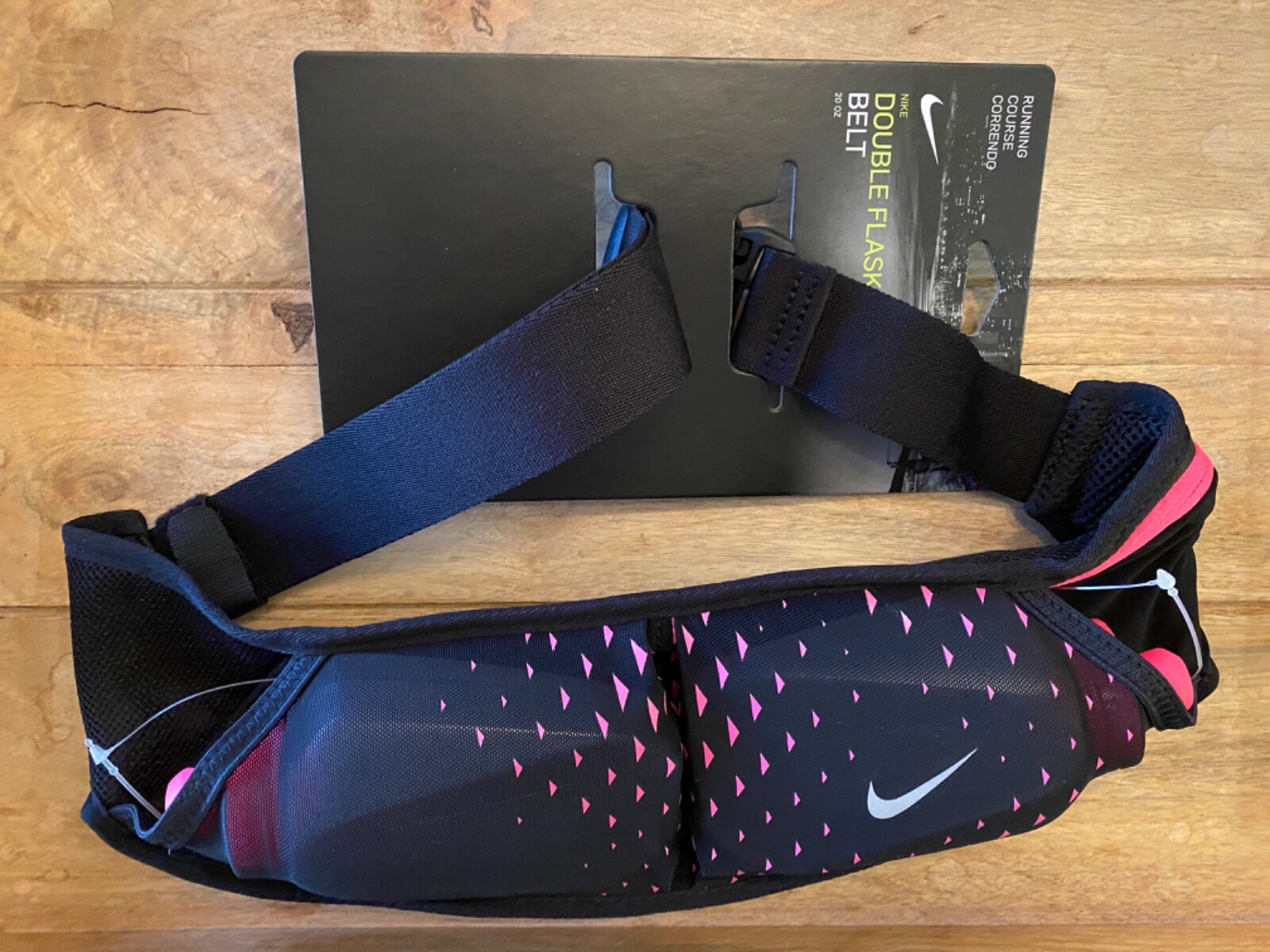 nike double flask belt
