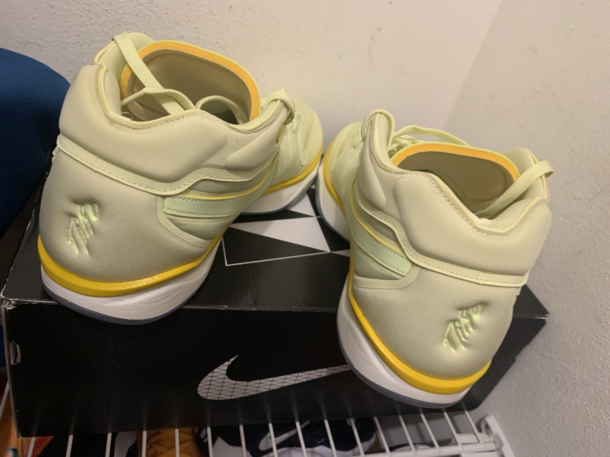Nike Air Zoom GT Hustle 2 Frozen Yellow Men Basketball Shoes 