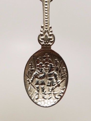Demet Holland Windmill Miniature Silver Collectors Spoon DEMET - Picture 5 of 6