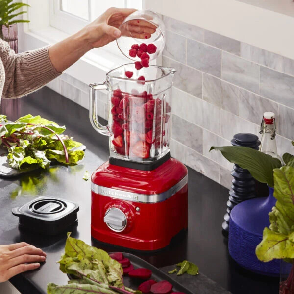KitchenAid K400 Empire Red Artisan Blender, 220 Volts Export Only, Not