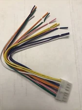 iRV Technology iRV34,iRV35,iRV62 AM/FM/CD/DVD  14 PIN Wire Harness