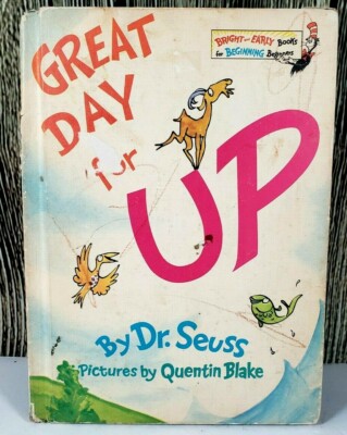 Dr Seuss GREAT DAY FOR UP I Can Read It All By Myself Hardcover Vintage