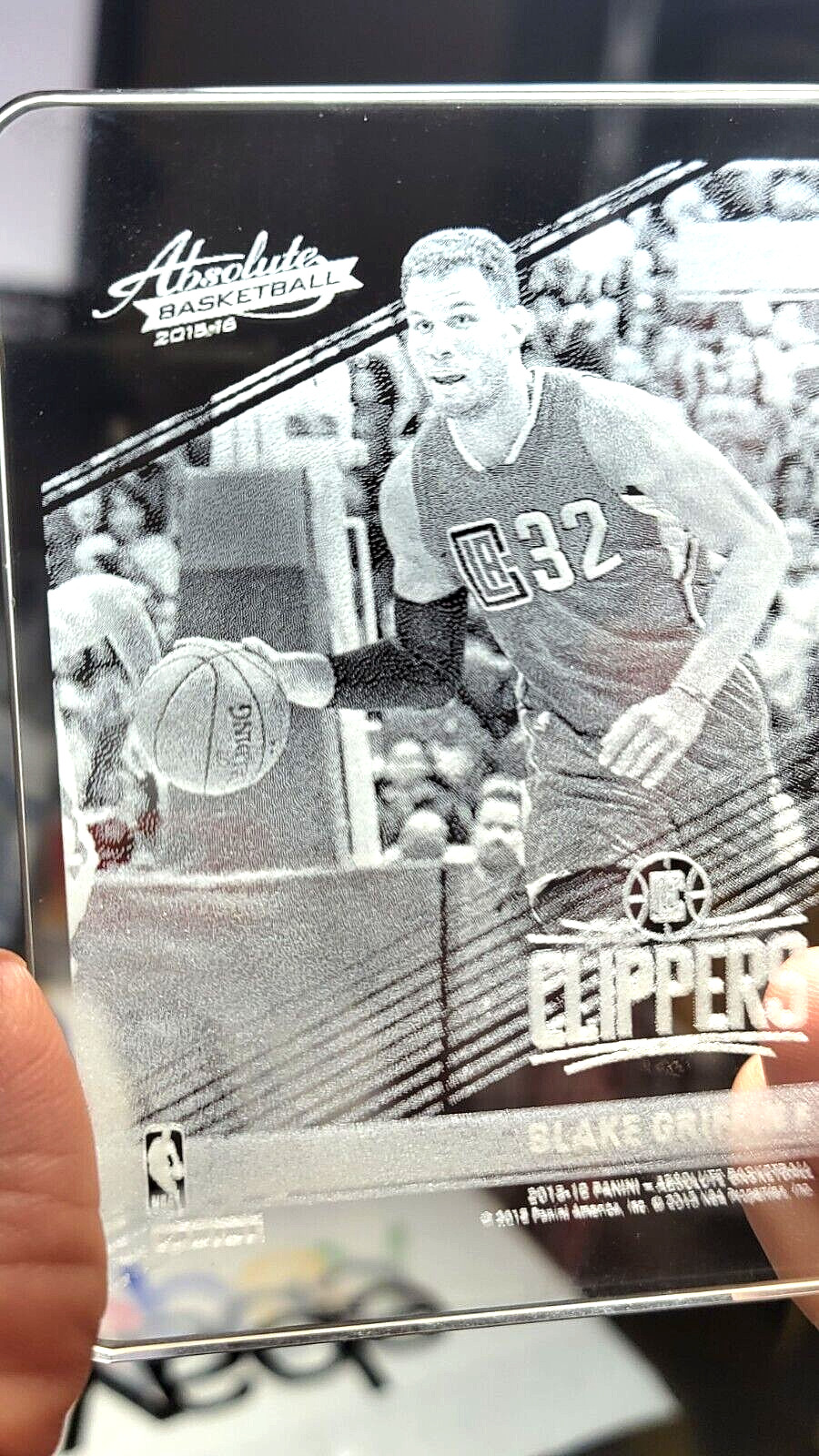 2015-16 BLAKE GRIFFIN PANINI ABSOLUTE GLASS CASE HIT SP H006&486