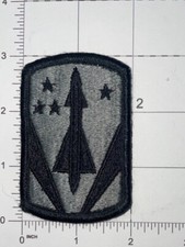 US Army ACU 31st ADA Air Defense Artillery Patch Hook Used A1267
