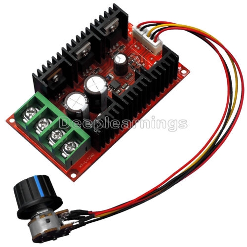 9-50V 40A DC Motordrehzahlregelung PWM HHO RC Controller 12V 24V 36V 2000W - Bild 4 von 6