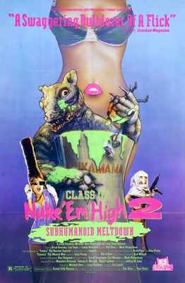 Class Of Nuke Em High 2 Poster 01 Blechschild A4 12x8 Aluminium