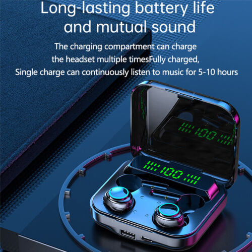 4x Wireless Bluetooth Headsets Mini Earbuds w/Mic For Samsung A04/A14 5G/A24/A54 - Zdjęcie 3 z 18