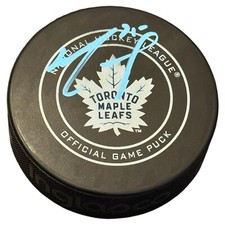 Ryan Reaves Autographed Toronto Maple Leafs Official Game Puck
