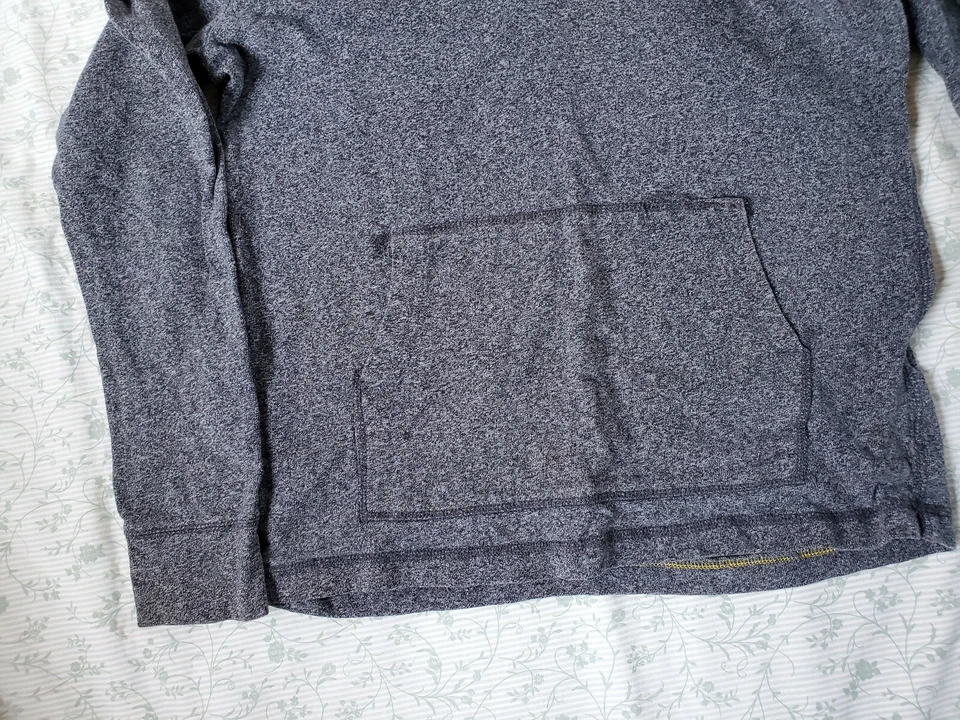 Aeropostale Aero 87 Big Boy Pullover Sudadera con Capucha 4 Botones Gris Talla Mediana M Foto 4 de 4