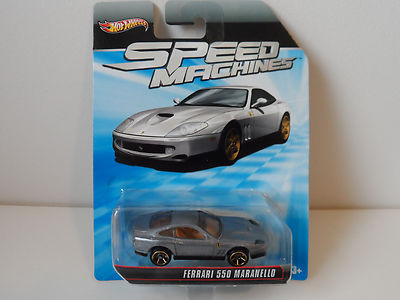 Hot Wheels Speed Machines FERRARI 550 Maranello Modellauto model car NEU & OVP