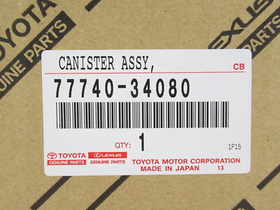 Genuine OEM Toyota 77740-34080 Charcoal Vapor Canister 2000-2003