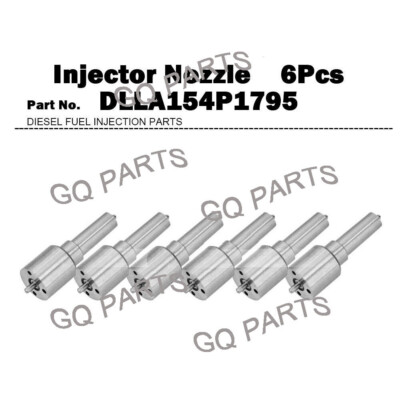 DLLA154P1795 6x Fuel Injector Nozzle for MAN TGA 26.280 26.330 TGM 15.280 18.280