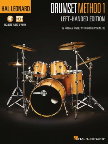 Hal Leonard Drumset Method Left-Handed Edition Drum Instruction Book 000288947 - Afbeelding 1 van 1