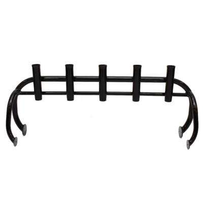 Lowe Boat Rod Holder Rocket Launcher Black Pole 52 x 21 Inch