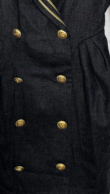 Vestido de lana gris vintage Albert Nipon (ver medidas) Foto 3 de 4