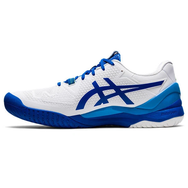  ASICS Zapatillas de tenis Gel-Resolution 8 para hombre, armonía  azul/blanco : Ropa, Zapatos y Joyería