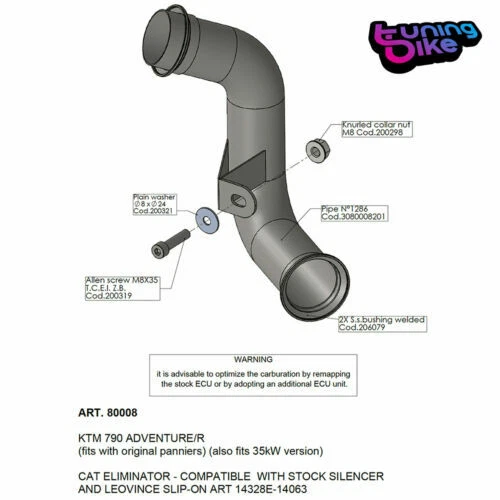 Scarichi completi LeoVince per moto KTM