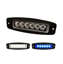 WAVE ONE Dual Color LED Marine FLUSH Mount Spreader Light | Boat Deck Flood B...