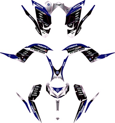 Fits Yamaha Raptor 700R Graphics Kit 2013 TO 2023 decal KIT stickAFits Yamahaers